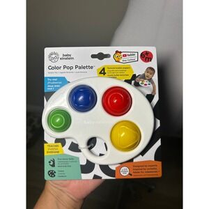 Baby Einstein Color Pop Palette Sensory Toy 4 Textured Poppers 16822 New